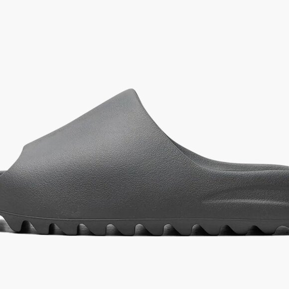 New in Box Adidas Yeezy Men's Slate Gray Slides Size 10 Retail $200 - Picture 3 of 4